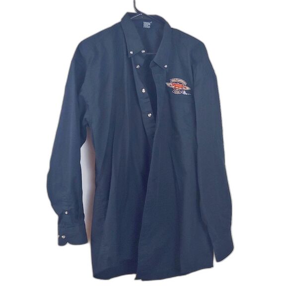 Harley-Davidson Willie G Sturgis Embroidered Long Sleeve Button Down Shirt - Picture 1 of 4